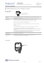 Preview for 13 page of UWT Rotonivo RN 4000 Series Technical Information/Instruction Manual