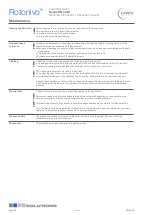 Preview for 18 page of UWT Rotonivo RN 4000 Series Technical Information/Instruction Manual