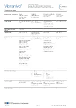 Предварительный просмотр 8 страницы UWT vibranivo VN 1020 Technical Information/Instruction Manual