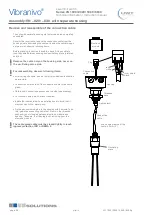 Предварительный просмотр 38 страницы UWT vibranivo VN 1020 Technical Information/Instruction Manual