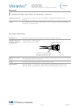 Предварительный просмотр 9 страницы UWT Vibranivo VN 4000 Series Technical Information/Instruction Manual