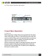 Preview for 6 page of UXD UYR-L5104-A8 User Manual