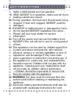 Preview for 5 page of V.Bot M285DP Operation Manual