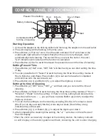 Preview for 9 page of V.Bot RV-14 Operation Manual