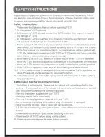 Предварительный просмотр 3 страницы V.Bot T270 Operation Manual