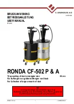 Preview for 1 page of V.Brøndum RONDA CF-502 Series User Manual