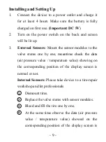 Preview for 9 page of V-Checker TPMS T501 Start Manual