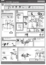 Preview for 1 page of V-Drums TD-17KVX Setup Manual