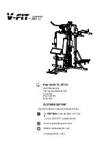 Preview for 8 page of V-fit-ST ADDER GYM TO PYTHON CROSS TRAINER CONVERSION KIT Assembly Manual