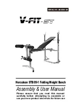 V-fit-ST HERCULEAN STB/09 Assembly & User Manual предпросмотр