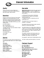 Preview for 4 page of V-fit Air Elliptical Trainer Assembly & User Manual