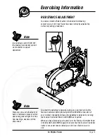 Предварительный просмотр 13 страницы V-fit Air Elliptical Trainer Assembly & User Manual