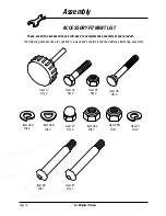 Preview for 16 page of V-fit Air Elliptical Trainer Assembly & User Manual