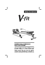 Предварительный просмотр 1 страницы V-fit HYBRID DUAL HYDRAULIC SCULLING ROWER Assembly & User Manual