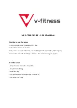 V-fitness VF-SCALEGLS19 User Manual предпросмотр