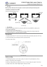 Предварительный просмотр 2 страницы V-GREAT VG-6647 Installation And Operation Manual