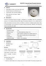 Preview for 1 page of V-GREAT VG-6791 Installation And Operation Manual