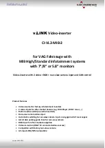 v.link CI-VL2-MIB-2 Manual preview