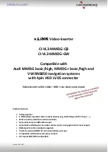v.link CI-VL2-MMI3G-GW Manual preview