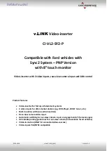 v.link CI-VL2-SY2-P Manual preview