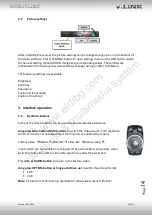 Preview for 14 page of v.link VL2-CIC Manual