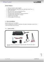 Preview for 3 page of v.link VL2-DVD800 Manual