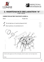 Предварительный просмотр 8 страницы V.ORLANDI EH524 PACIFIC Inspection And Maintenance Manual