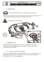 Preview for 8 page of V.ORLANDI RP10 Installation, Operating And Maintenance Instructions For The Installer And The User