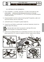 Preview for 13 page of V.ORLANDI RP10 Installation, Operating And Maintenance Instructions For The Installer And The User