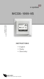 Preview for 1 page of V-system MCD5-1999-VS Instructions Manual