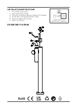 Предварительный просмотр 3 страницы V-TAC OUTDOOR Series Instruction Manual