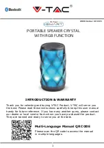 Preview for 2 page of V-TAC Smart Crystal Manual