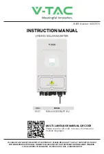 V-TAC SUN-6K-SG05LP1-EU Instruction Manual preview