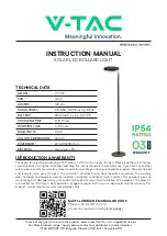 V-TAC VT-1137 Instruction Manual preview