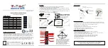 Preview for 2 page of V-TAC VT-20201ST Installation Instruction