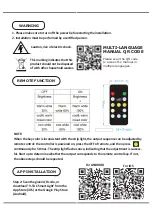 Предварительный просмотр 2 страницы V-TAC VT-2427 Installation Instruction