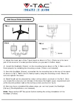 Preview for 2 page of V-TAC VT-41150 Installation Instruction