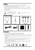 Preview for 2 page of V-TAC VT-45055 Instruction Manual