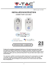 Preview for 2 page of V-TAC VT-5001-BS Installation Instruction