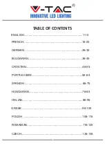 Preview for 1 page of V-TAC VT-5007 Installation Instruction