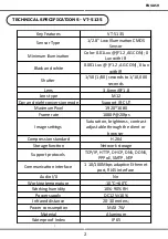 Preview for 3 page of V-TAC VT-5136 Installation Instruction