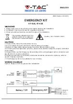 Предварительный просмотр 2 страницы V-TAC VT-518 Installation Instruction