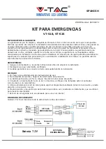 Предварительный просмотр 7 страницы V-TAC VT-518 Installation Instruction