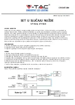 Предварительный просмотр 9 страницы V-TAC VT-518 Installation Instruction