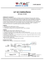 Предварительный просмотр 10 страницы V-TAC VT-518 Installation Instruction