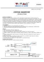 Предварительный просмотр 11 страницы V-TAC VT-518 Installation Instruction