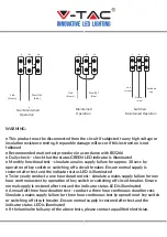 Предварительный просмотр 3 страницы V-TAC VT-519 Installation Manual