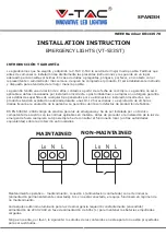 Preview for 11 page of V-TAC VT-533ST Installation Instructions Manual