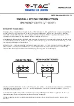 Preview for 13 page of V-TAC VT-533ST Installation Instructions Manual