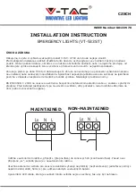 Preview for 23 page of V-TAC VT-533ST Installation Instructions Manual